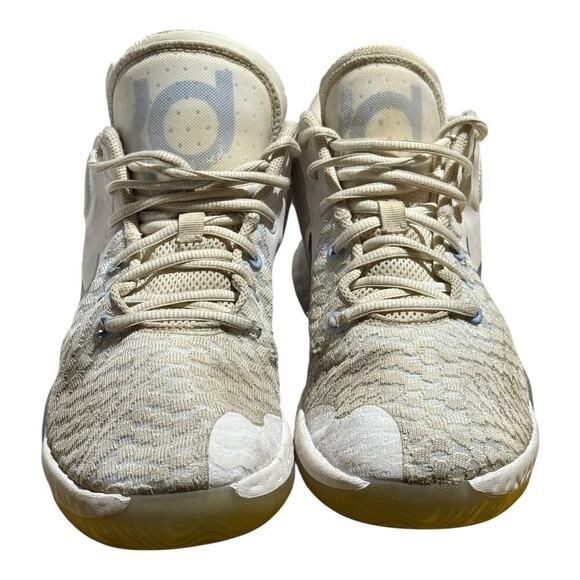 Nike KD Trey 5 IX White Silver Men's Size 11 Basketball Sneakers CW3400-100 - Picture 2 of 8